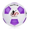 thumbnail image 1 of Wisdom Leaves Mini balón de fútbol para niños/niños pequeños Balones de fútbol pequeños tamaño 1,5 Pelotas de juguete para bebés para juegos en interiores y exteriores, suaves y livianos (160 g), 1 of 1