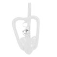 thumbnail image 2 of Ropa interior transparente para hombre, ropa interior para hombre, calzoncillos tipo tanga Blanco, 2 of 9