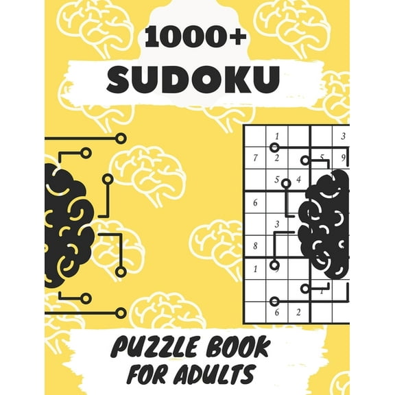 1000 Sudoku Puzzle Book For Adults: Medium To Hard sudoku Puzzles books, Sudoku Brain Game, Sudoku (Paperback) by Aymane Jml