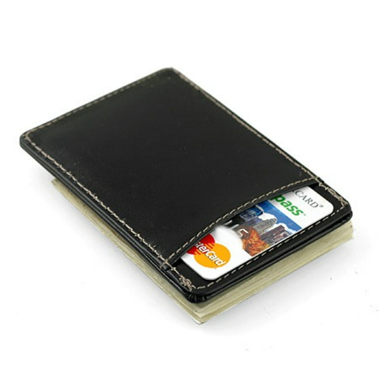 Personalized Double Money Clip Credit Card Holder