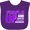 Purple, variant on Inktastic Purple Up Epilepsy Boys or Girls Baby Bib