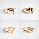 thumbnail image 2 of 4 s temáticos de dinosaurios de moda, ajustable de Color dorado para mujeres, hombres, , regalos, decoración de accesorios Fernando Anillos de aleación de dinosaurio, 2 of 8