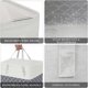thumbnail image 3 of Laundry Baskets, Laundry Hamper with Long Handles, Collapsible Waterproof Clothes Hamper, Durable Tall Laundry Bin, Clothes Hamper for Bedroom, Bathro, 3 of 4