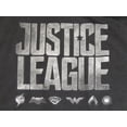 thumbnail image 5 of DC Comic Book Justice League Logo Black Hooded Sweatshirt - M, 5 of 6