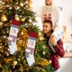 thumbnail image 3 of Gibobby Medias navideñas Medias navideñas grandes de 18 "Navidad Santa Muñeco de nieve Pingüino Decoraciones Suministros para fiestas en el Regalos para niños(B), 3 of 5