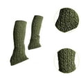 thumbnail image 6 of yotijay Figure Skating Leg Warmers Calf Socks Set for Winter Sports Activities Women Green, 6 of 9