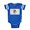 Royal Blue, variant on CafePress - Flag Of Illinois - Cute Infant Baby Football Bodysuit