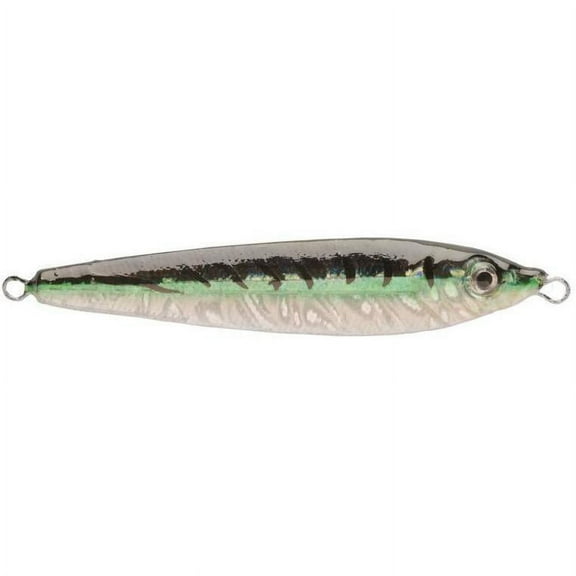 P-Line Laser Minnow 2 oz Jigging Spoon Green Mack