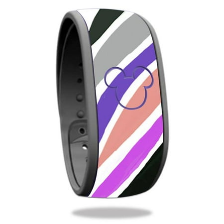 MightySkins DIMABA-Colorful Chevron Skin Decal Wrap for Disney Magic Band - Toy Colorful Chevron