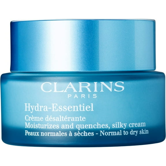 ($48 Value) Clarins Hydra-Essentiel Silky Cream SPF 15, Normal to Dry Skin, 1.7 Oz