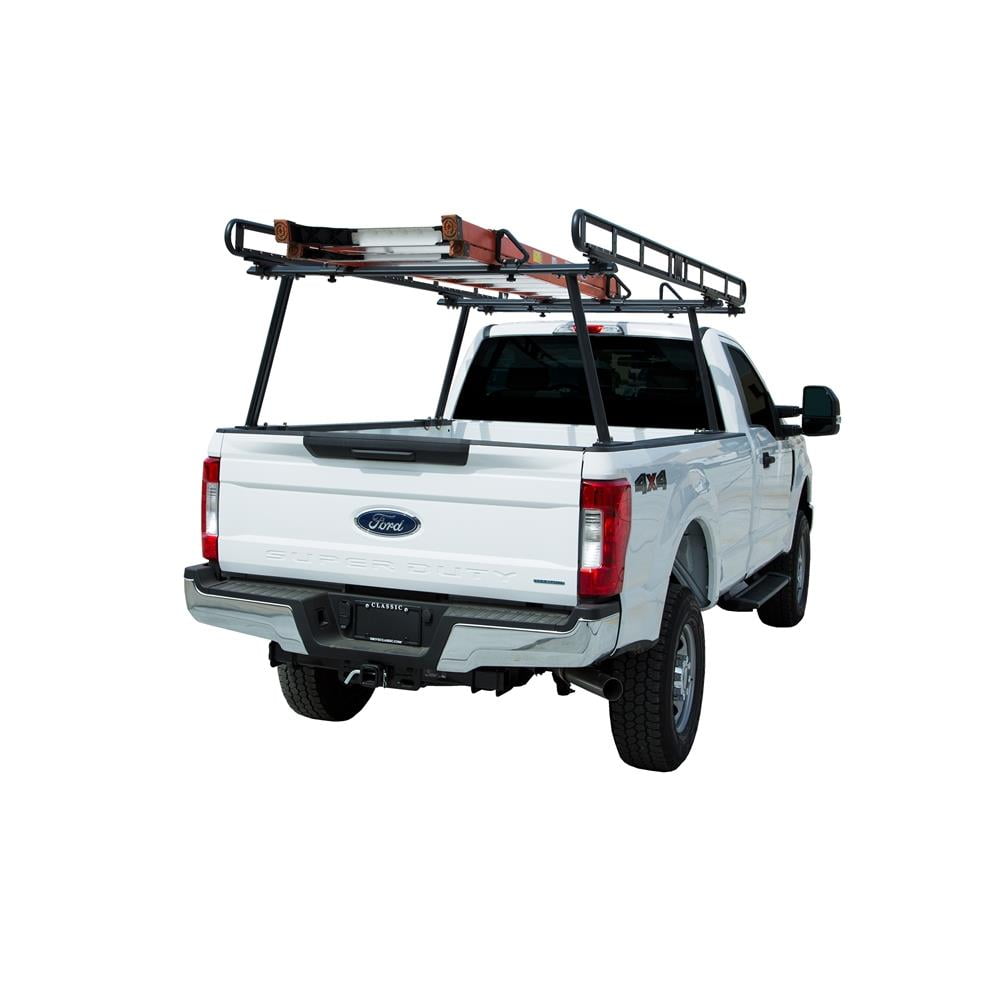 Buyers Products Black Truck Ladder Rack Side Rails Over The Cab 800