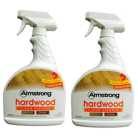 Armstrong Hardwood and Laminate Floor Cleaner 32 oz Citrus Fusion 946 mL (Pack of (Best Cleaner For Dark Laminate Floors)