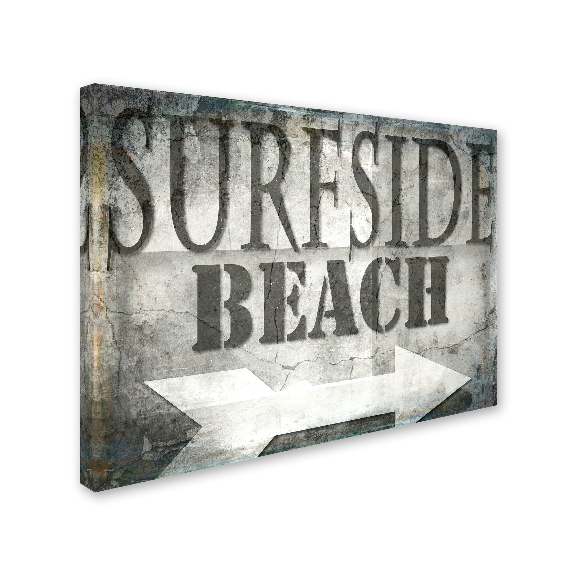 Trademark Fine Art 'Surfside Beach' Canvas Art by LightBoxJournal