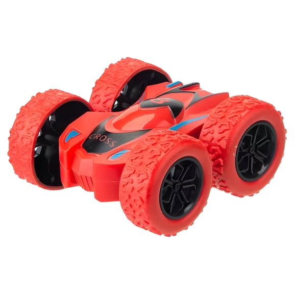 BESTSKY Toy Cars,Plastics Cars Toys,Stunt Gameplay Pull Back Cars,Red