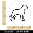 thumbnail image 2 of Bullmastiff Dog Outline Rubber Stamp for Scrapbooking Crafting Stamping - Small 3/4 Inch, 2 of 7