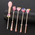 thumbnail image 2 of Game Kirby Makeup Brushes Set Foundation Blending Powder Eyeshadow Contour Concealer Blush Cosmetic Fairy Makeup Brush Tools (Kirby - Pink), 2 of 4
