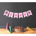thumbnail image 2 of Inkdotpot Party Supplies Baby GirlsI Am FourPaper GarlandBirthday Banners PrincessBirthday Streamers, 2 of 4