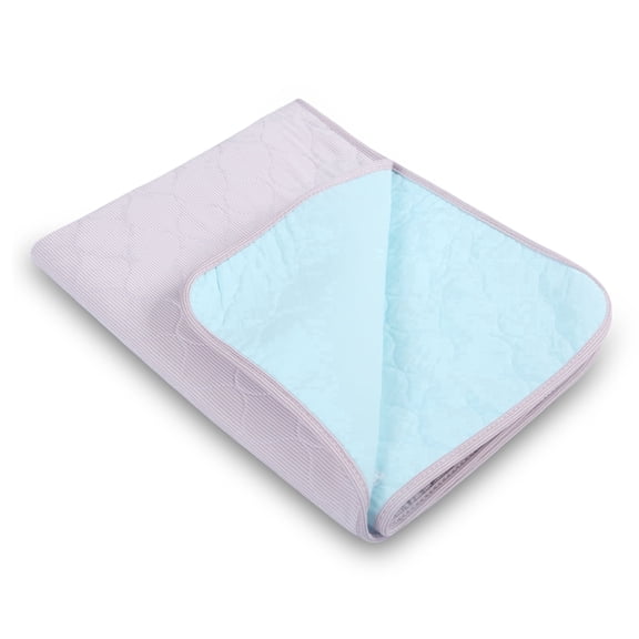 Ehucon Washable Waterproof Incontinence Bed Pad, Reusable Underpad for Adults, Seniors, Kids & Pets, Absorbent Mattress Protector, 28 x 28 in, Pink