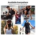 thumbnail image 5 of Kdxio Red And Blue Lightning for Men's Muscle T-shirt,Sleeveless for Workout Running Athletic Gym Lounge Casual, 5 of 5
