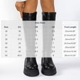 thumbnail image 3 of hzomhy Womens Mid Calf Boots Round Toe Front Zipper Mid Block Heel for Casual Daily and Fall Winter Wear, 3 of 9