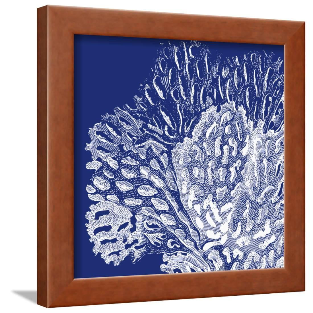 Saturated Coral III Framed Print Wall Art By Vision Studio
