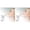 Clear 2PCS, variant on Nose Clip， Silicone Wide Nose Slim And Lifting Straightener
