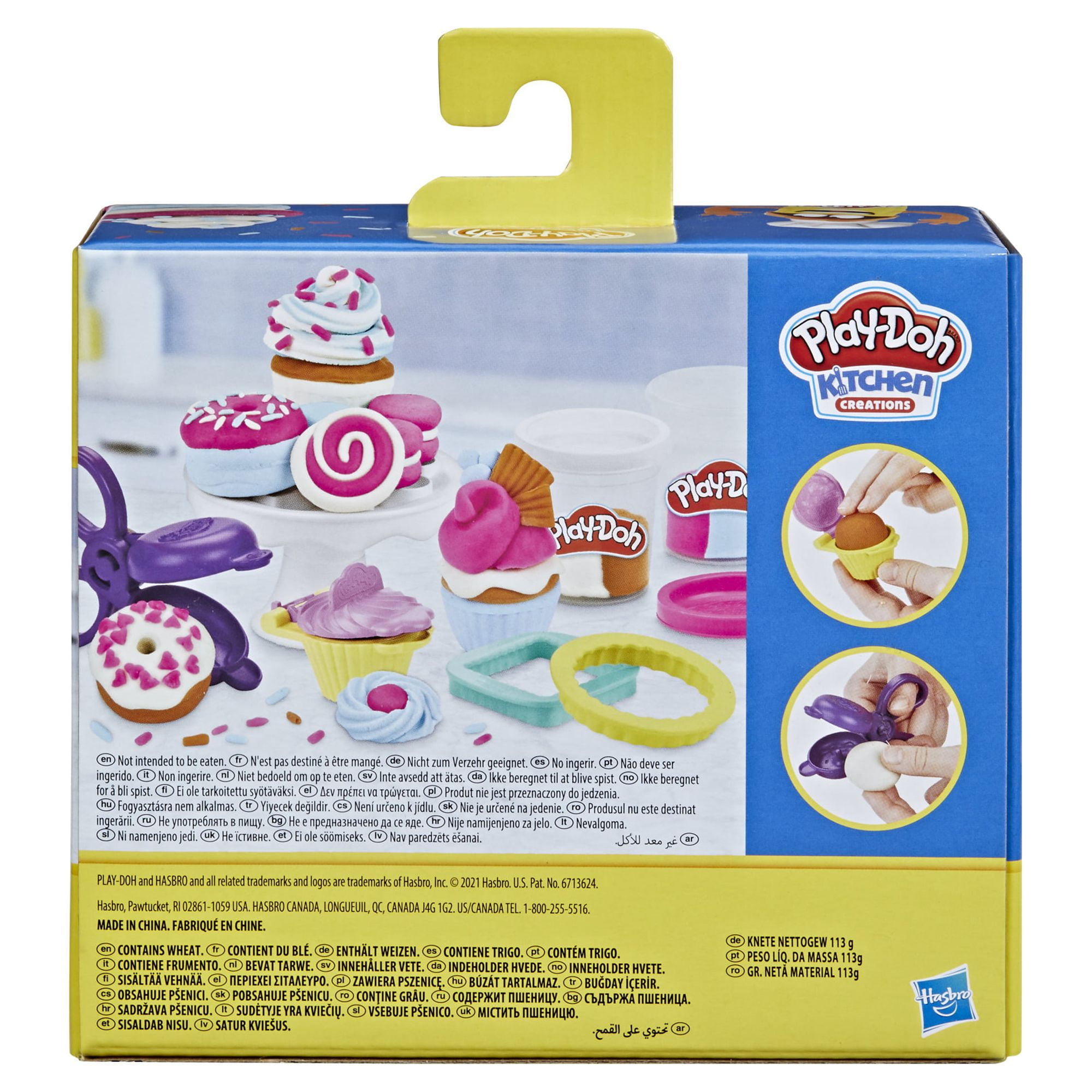 Play-Doh Kitchen Collection Cupcakes and Macarons, 2 oz.