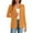 Orange, variant on Cardigan Sweaters for Women Solid Color Long Sleeved Buttonless Casual Knitted Sweater Cardigan Womens Long Sleeve Tops Grey