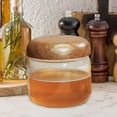 thumbnail image 6 of Tongina Glass Storage Jar Spice Jar Organizer Clear Multifunctional Food Container Honey Jar for Tea Candy Dry Goods Coffee Beans threaded lid 250ml, 6 of 8