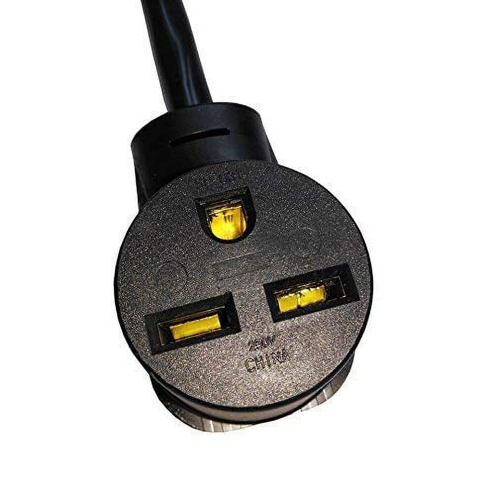 Parkworld 885071 Power Adapter cord 4-Prong Generator 20A Locking L14-20P Male Plug to 30 AMP 6-30R Female Receptacle