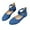 Blue, variant on Ladys Single Shoes Suede Surface Elastic Ankle Strap Soft Sole Pointy Toe Flats Bottom Ballet Rear Ankle Zipper Shoes New Large Size Shallow Mouth Elastic Flat Shoes Red