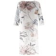 thumbnail image 4 of EQWLJWE Robes d'Été pour Femmes 2023 Mode Femmes Été Rétro Décontracté Chandail Imprimé Aguichant Robe à Manches Courtes, 4 of 4