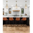 thumbnail image 5 of 473P16-OBR-Z-Lite-Joliet - 3 Light Pendant In Modern Style-24.5 Inches Tall and 15.75 Inches Wide-Olde Brass Finish    -Traditional Installation, 5 of 7