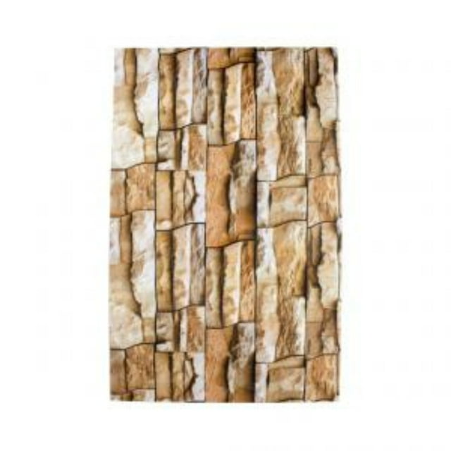 Kit De 10 Panel Auto Adherible Pared Diseño Piedra 60x30cm
