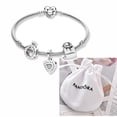 thumbnail image 3 of Charms Pandora Pulsera 925 Plata Esterlina Encantos Con Bolsa De Terciopelo, 3 of 4