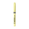 BIC Brite Liner Grip Pastel Highlighters, Chisel Tip, Box of 12 Yellow