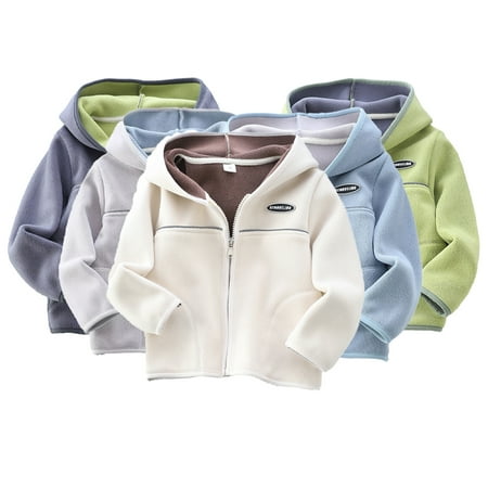 

Esaierr 2-10 Years Boys Hooded Sweatshirt Coats for Toddler Kids Fall Hooded Sweatsuit Zipper Sweater Cardigan Tops Sporty Loose Fit Sweatshirt Cardigan Outwear Tracksuit Tops