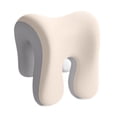 thumbnail image 3 of Runquan Office Chair Neck Support for Lunch Break Recliners School gray white, 3 of 8