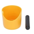 thumbnail image 2 of Plastic Coffee Knock Box, Rubber Non Slip Reduce Noise Coffee Grind Trash Bin Lightweight  for Coffee Bar Grey,Brown,Green,Blue,Yellow, 2 of 7