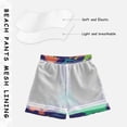 thumbnail image 4 of Boys Swim Trunks Beach Board Shorts Quick Dry Toddler Swimsuit Bathing Suits with Mesh Lining, 4 of 6