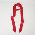 thumbnail image 2 of BRICH Women's Solid Color Long Neckerchief Pure Scarf Necktie Handbag Wrap Handle Satin Belt RD1 One Size, 2 of 2