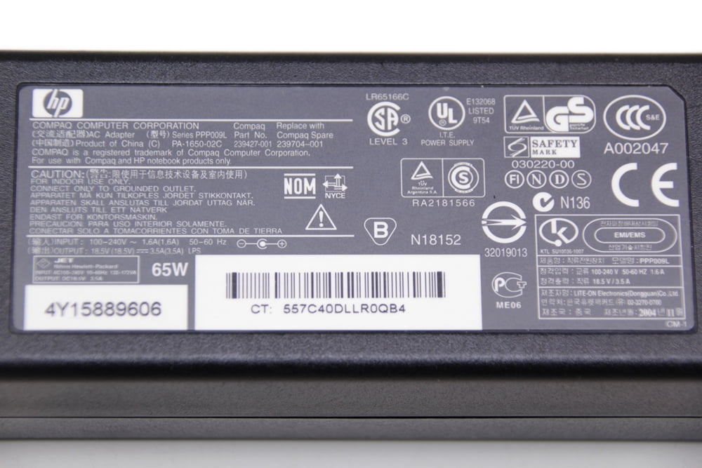 Genuine HP TouchSmart Desktop 520-1020la QS350AA AC Charger Power Adapter 