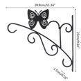thumbnail image 4 of Metal Flower Pot Hooks - Garden Decor, 4 of 5
