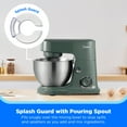 thumbnail image 6 of Midea 5-Quart Green Stand Mixer, 300W Tilt-Head Kitchen Mixer with Bowl, Paddle, Dough Hook & Accessories, 6 of 9