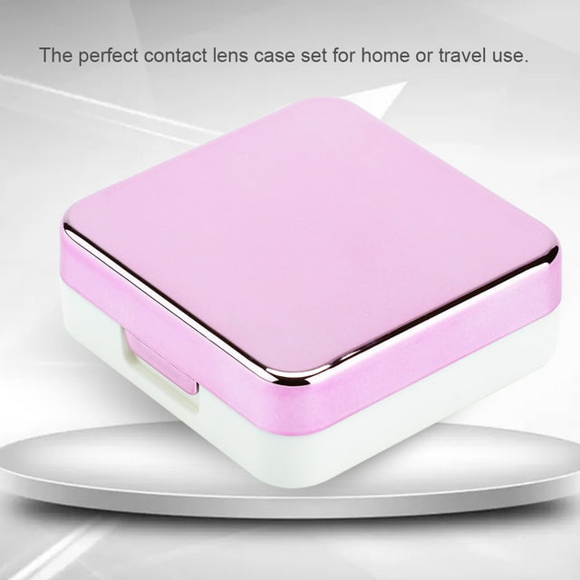 Fosa Lenses Box, Contacts Eco-friendly Unisex Eye Contacts Lens Box, Contact Lens Case Set Cute Anime Reality Show Party Club For Home Use
