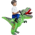 thumbnail image 3 of Disfraz inflable de dinosaurio t-rex para niños, disfraz infantil de Anime Purim, disfraces de fiesta de Navidad y Halloween, traje para niños y niñas, 3 of 5