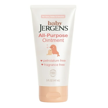 Baby Jergens All-Purpose Ointment, Plant-based Moisturizers, Petrolatum-free, Pediatrician-tested, 5 oz