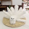 thumbnail image 2 of vlrwzc Cute Plush Nine-Tailed Fox Handmade Soft Fox Plushy Doll Exquisite Foxes Plush Figure Home Decorations for Adults, 2 of 7