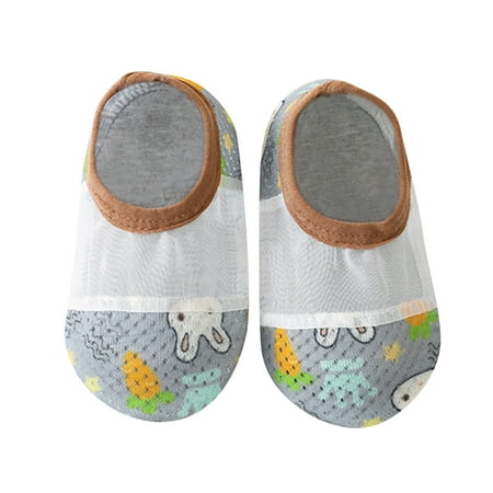 

zuwimk Baby Shoes Baby Shoes Boy Girl Sneakers Non-Slip First Walkers Gray