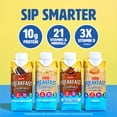 thumbnail image 4 of Carnation Breakfast Essentials Nutritional Protein-Packed Drink Shakes, Cookies n Creme Breakfast Shake, 8 fl oz, 6 Pack, 4 of 7